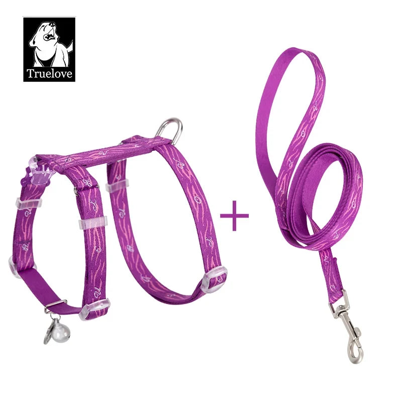 TrueLove Cat Harness & Leash Set