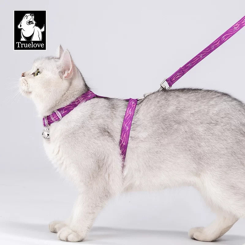 TrueLove Cat Harness & Leash Set