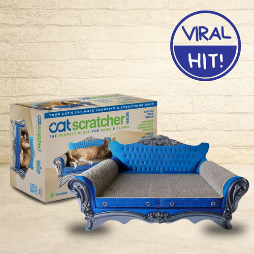 Catfidence Cardboard Cat Scratcher Sofa
