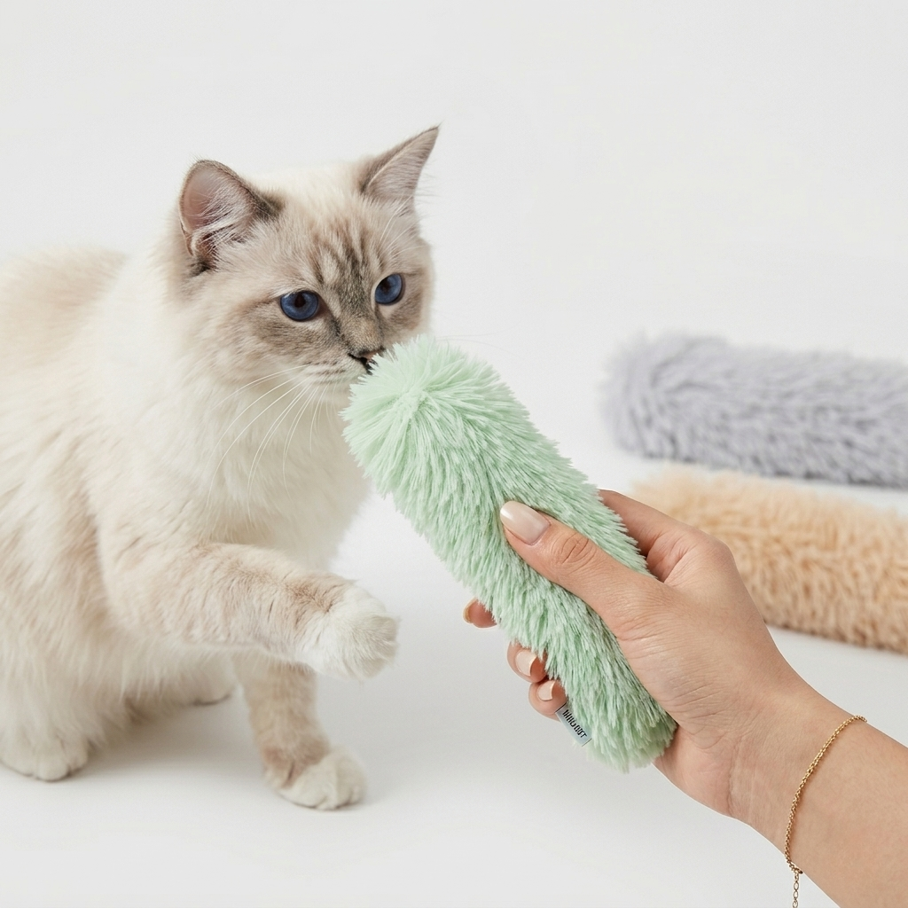 Midfox Catnip Plush Kicker Pillow