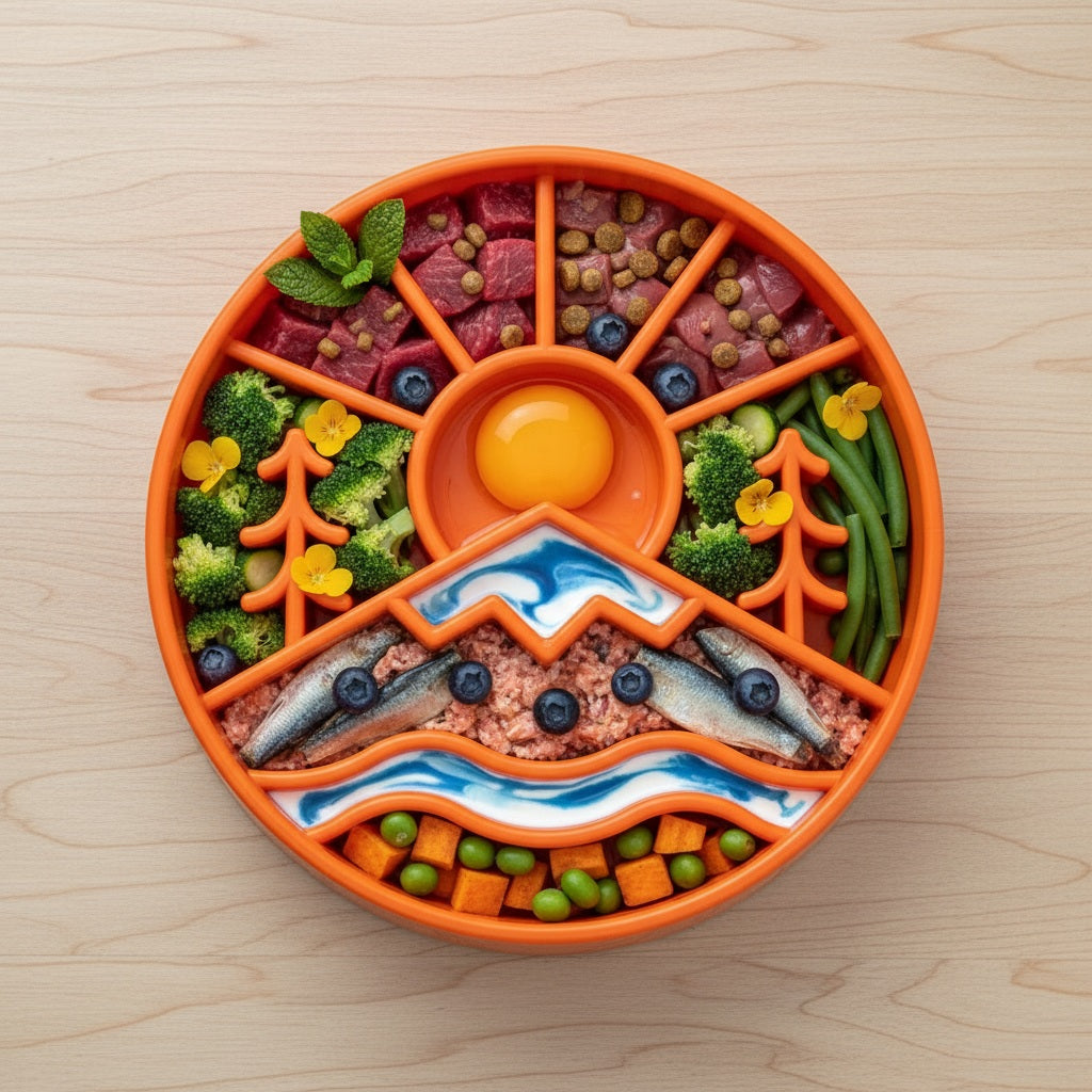 SodaPup Great Outdoors Slow Feeder Dog Bowl