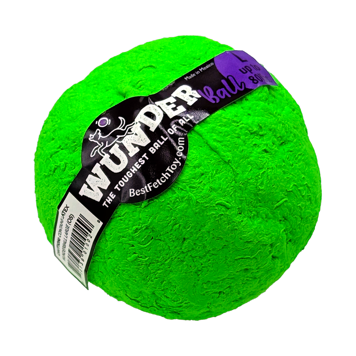 WUNDERball Natural Rubber Fetch Ball