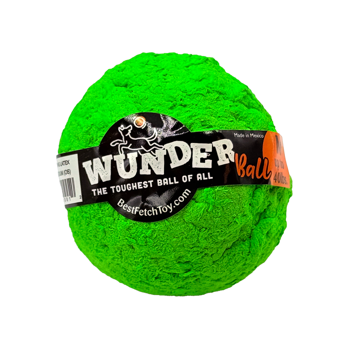 WUNDERball Natural Rubber Fetch Ball
