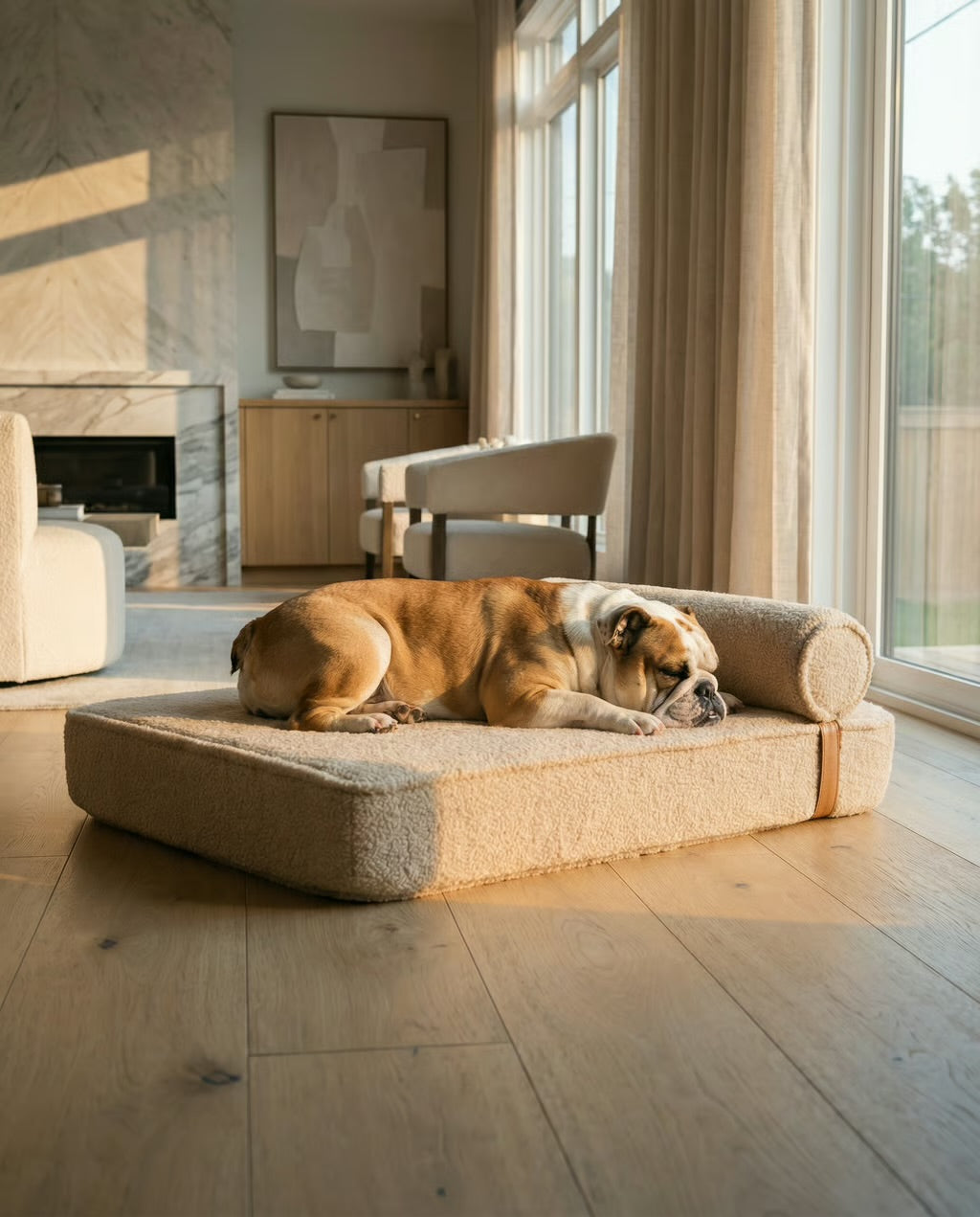 Mafé The Modern Day Boucle Lounge Dog Bed