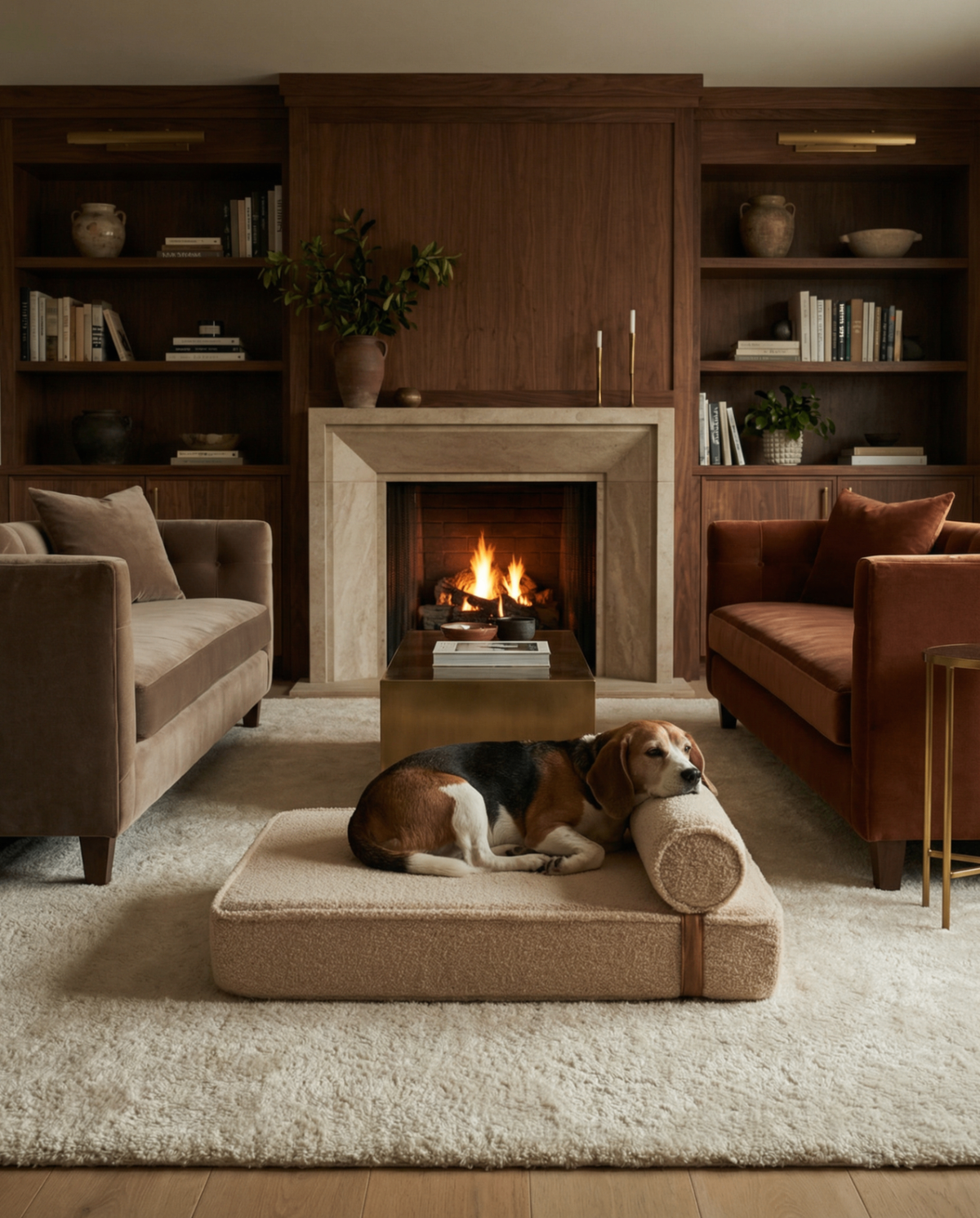 Mafé The Modern Day Boucle Lounge Dog Bed
