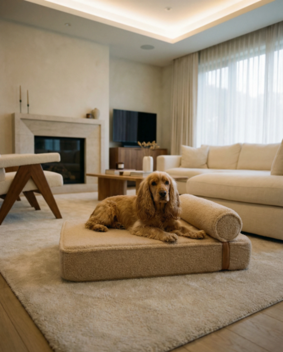 Mafé The Modern Day Boucle Lounge Dog Bed