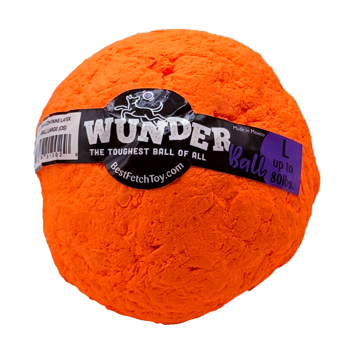 WUNDERball Natural Rubber Fetch Ball