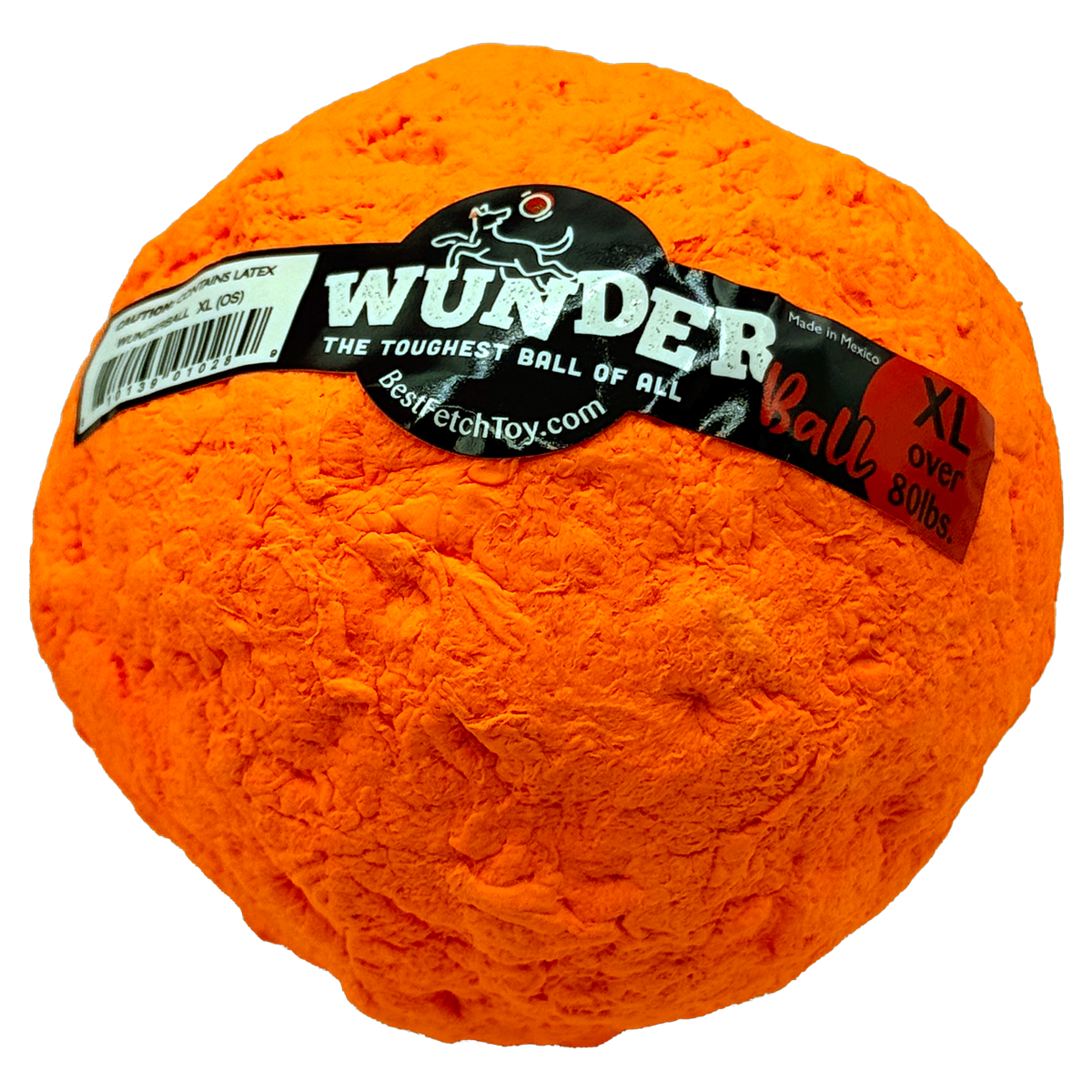 WUNDERball Natural Rubber Fetch Ball