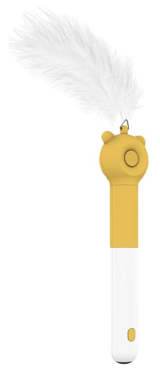 Pet Life KITIQUE 3-in-1 Feather & Laser Cat Wand