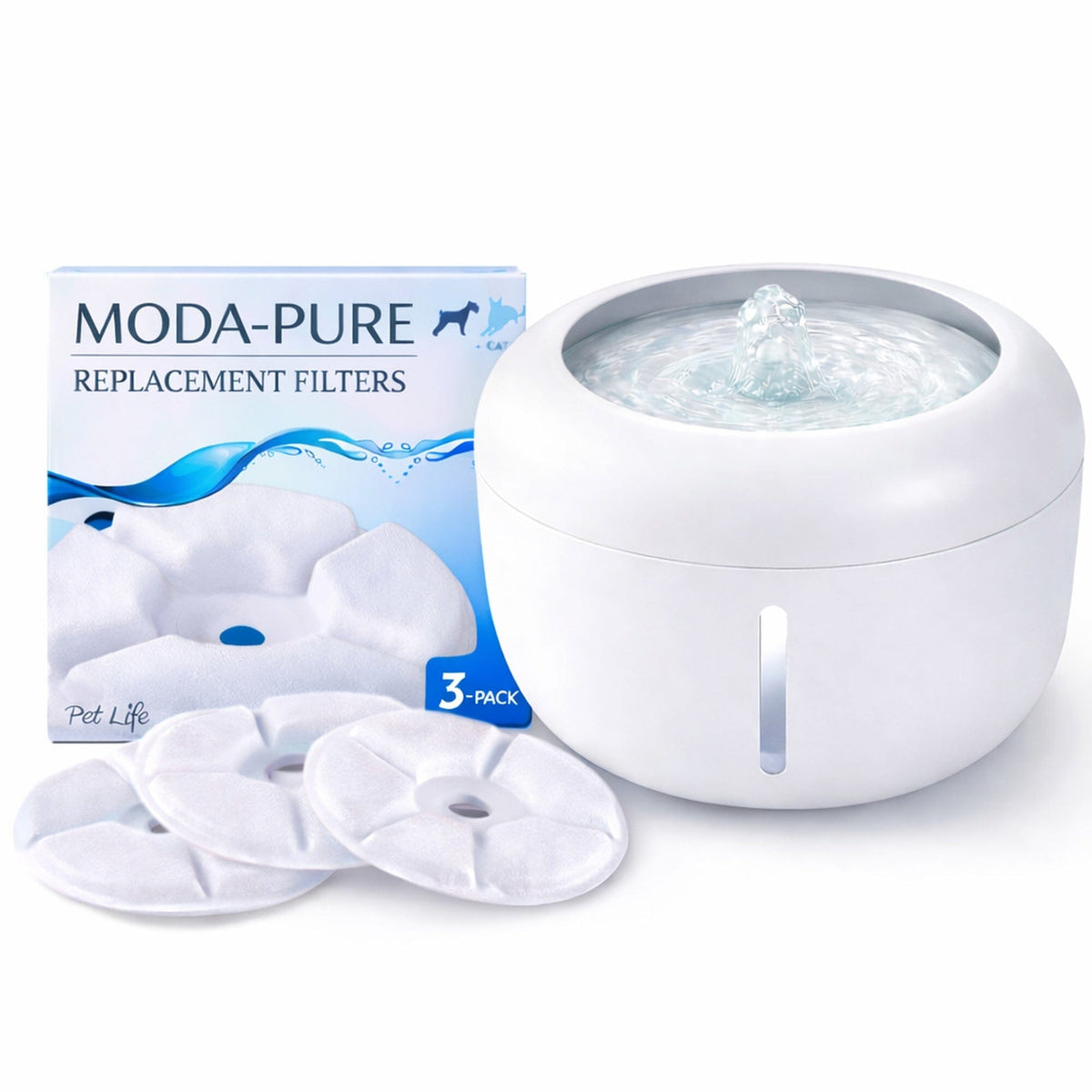 Pet Life Moda-Pure Quiet Pet Water Fountain
