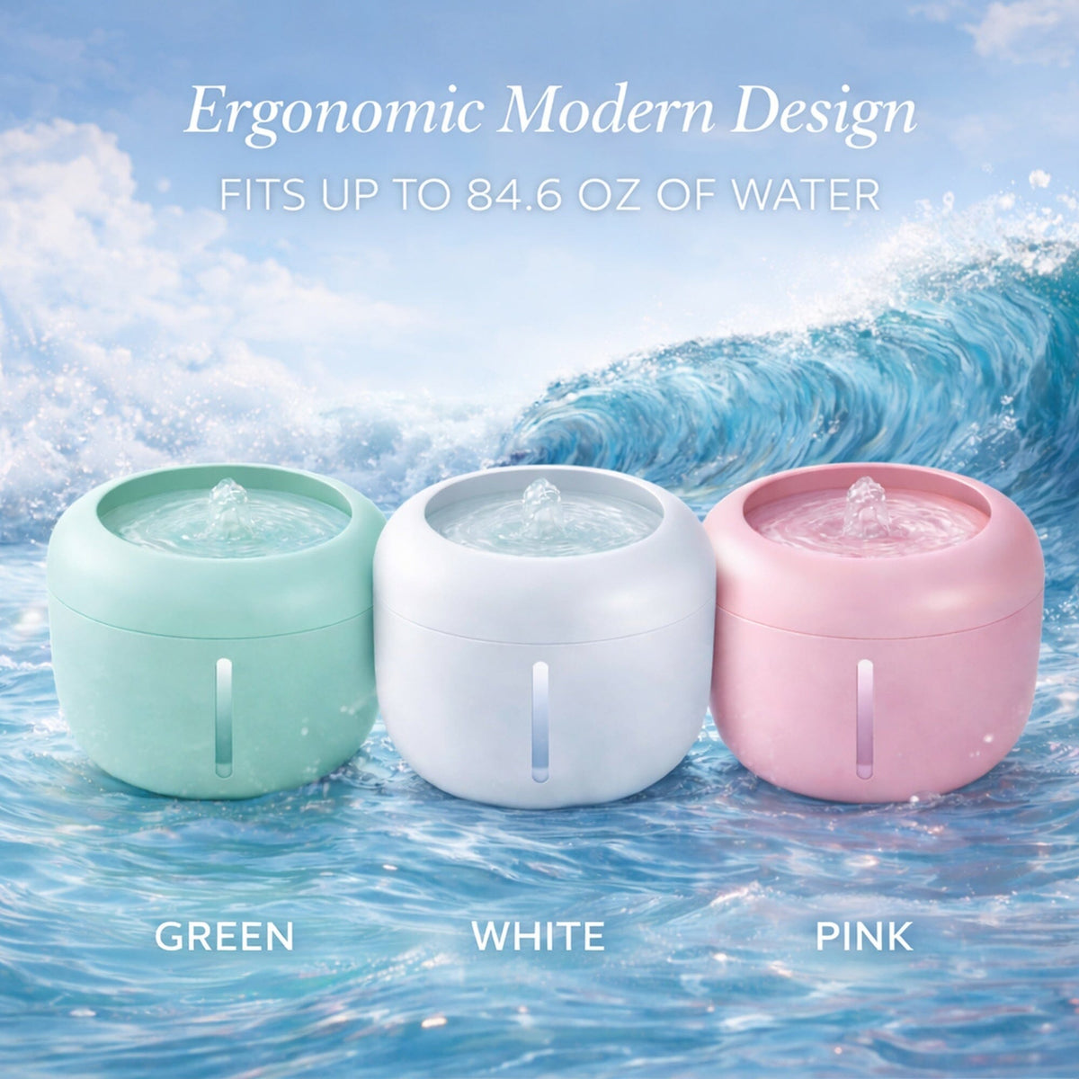 Pet Life Moda-Pure Quiet Pet Water Fountain