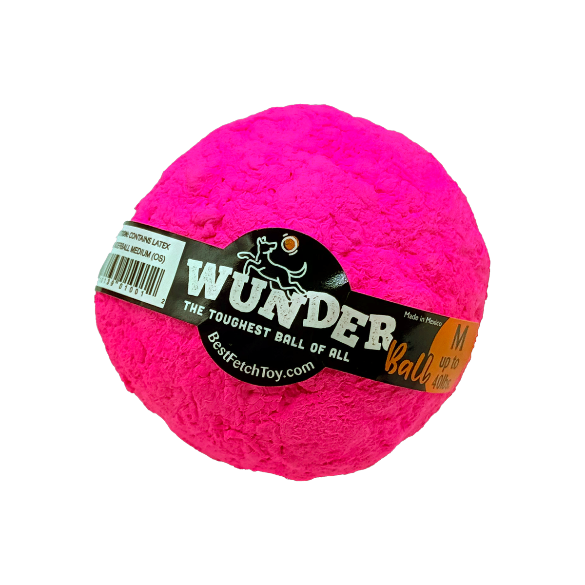 WUNDERball Natural Rubber Fetch Ball
