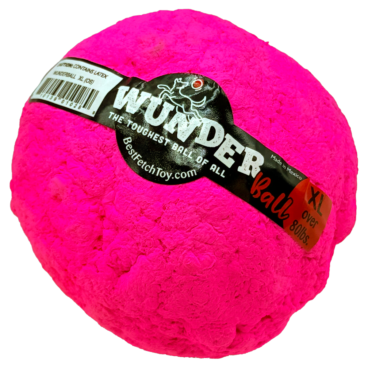 WUNDERball Natural Rubber Fetch Ball