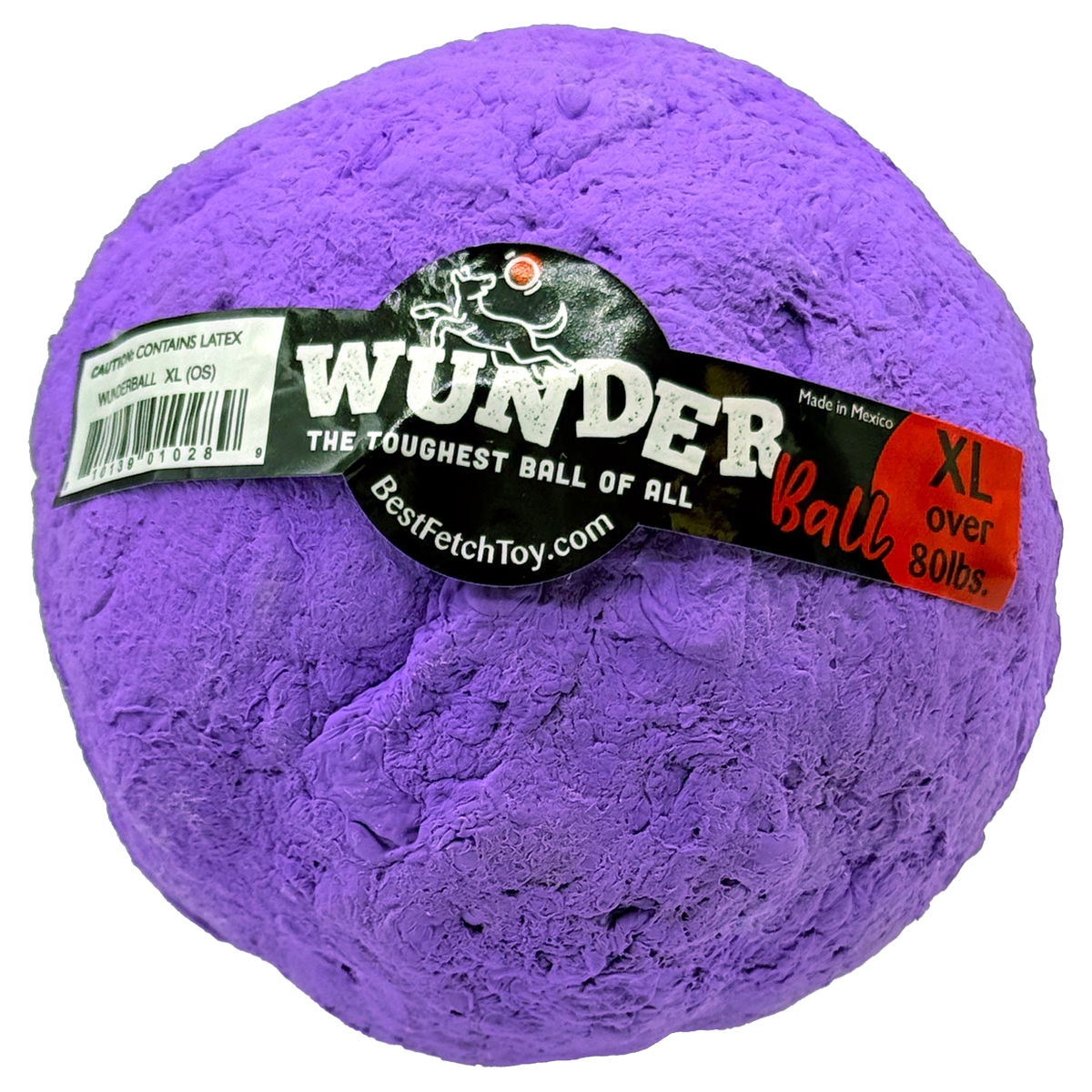 WUNDERball Natural Rubber Fetch Ball