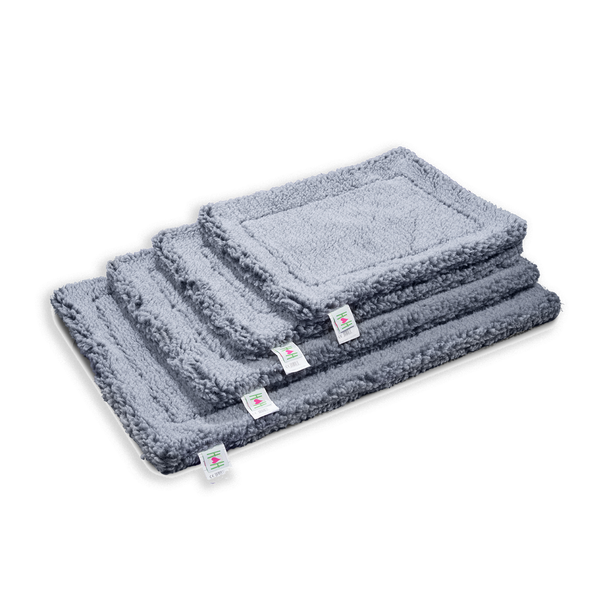 HuggleHounds HuggleFleece Mat Bed for Cats & Dogs