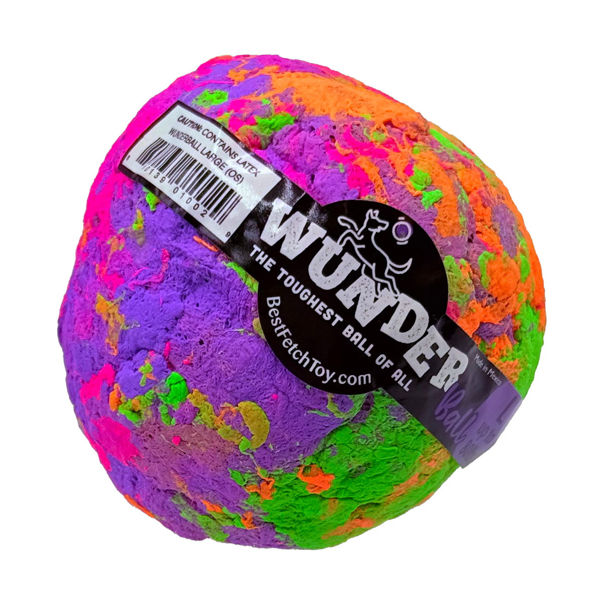 WUNDERball Natural Rubber Fetch Ball