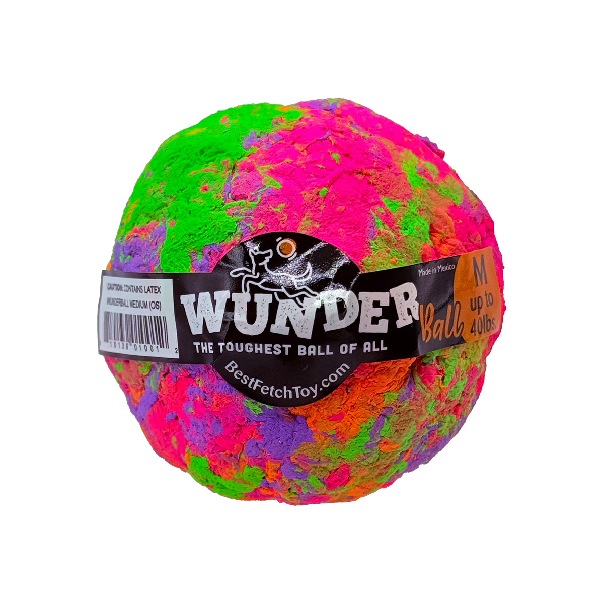 WUNDERball Natural Rubber Fetch Ball