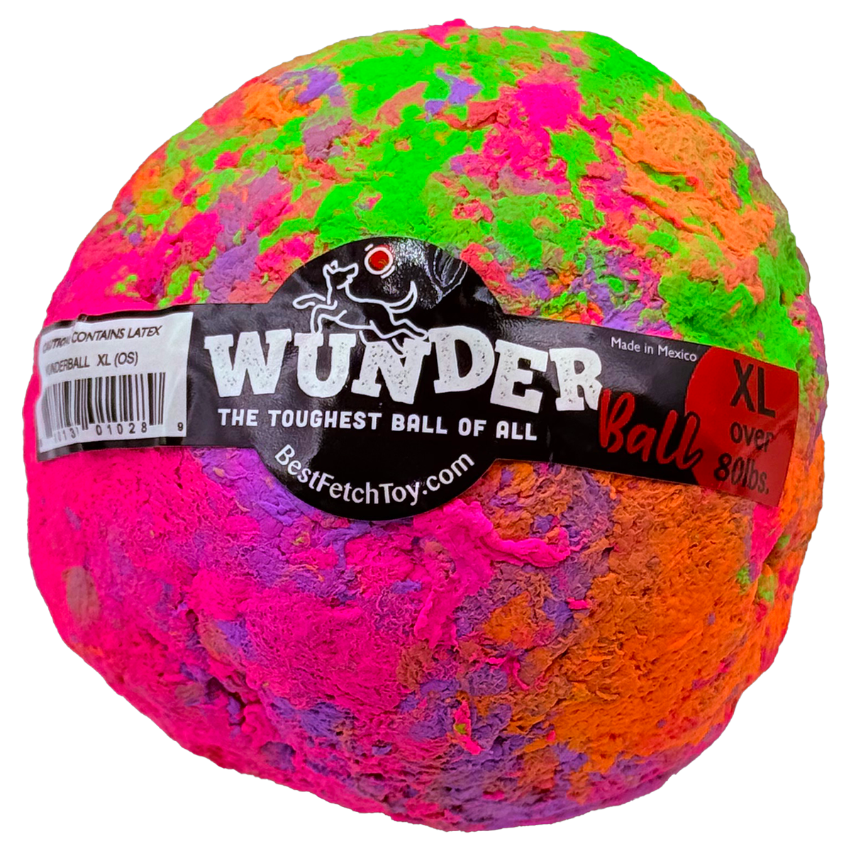 WUNDERball Natural Rubber Fetch Ball