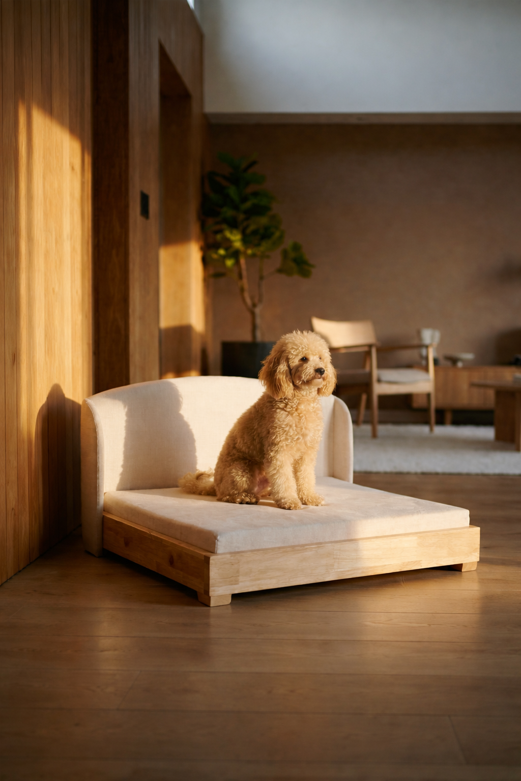 Mafé The Haven Hardwood Dog Bed